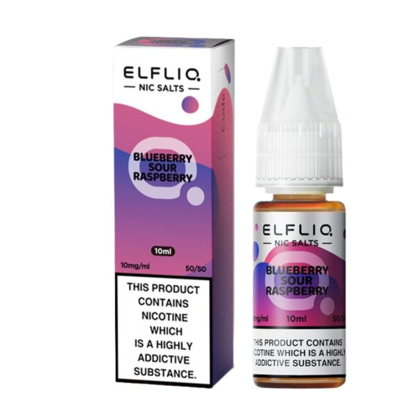 Elfliq – Blueberry Sour Raspberry (Das offizielle ElfBar Nic Salt Liquid) ELFLIQ - XMANIA Deutschland