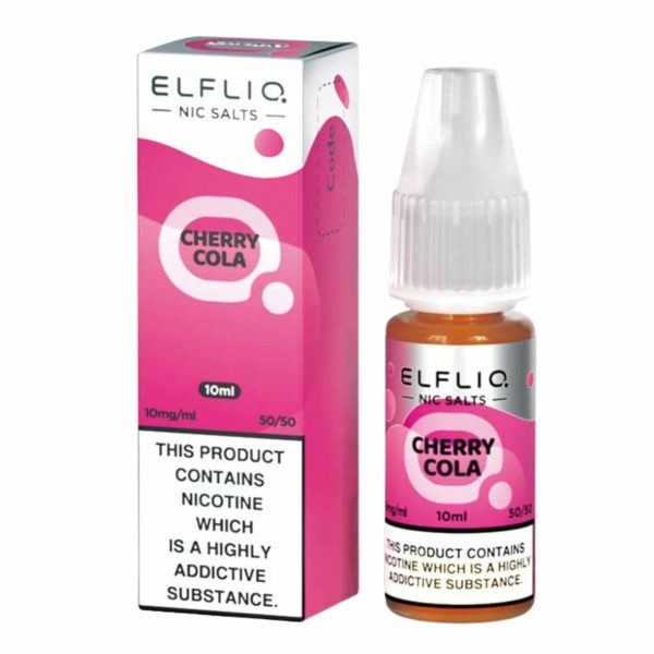 Elfliq – Cherry Cola (Das offizielle ElfBar Nic Salt Liquid) ELFLIQ - XMANIA Deutschland