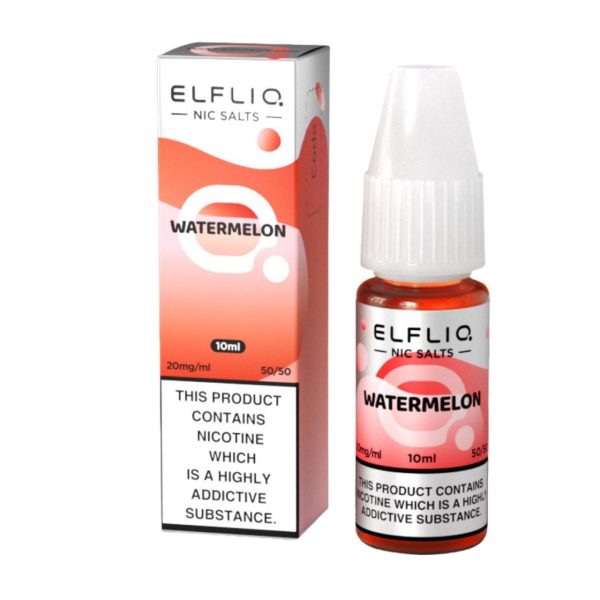 Elfliq – Watermelon (Das offizielle ElfBar Nic Salt Liquid) ELFLIQ - XMANIA Deutschland