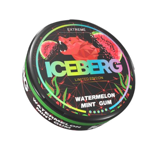Iceberg Watermelon Mint Gum SNUS/NIKOTINBEUTEL - XMANIA Deutschland