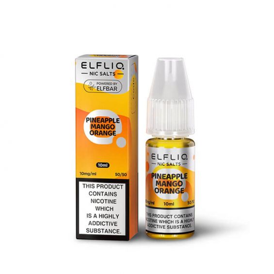 Elfliq – Ananas-Mango-Orange (Das offizielle ElfBar Nic Salt Liquid) ELFLIQ - XMANIA Deutschland
